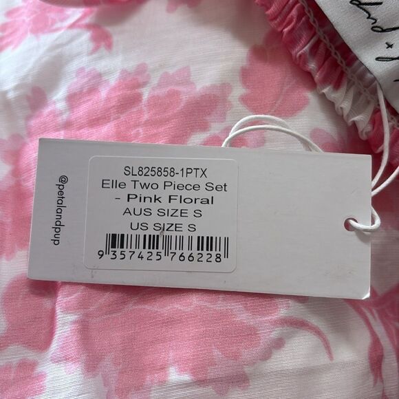 Petal & Pup Elle Floral Top & Midi Skirt Set XS/S LOVE SHACK FANCY VIBES - Picture 7 of 8